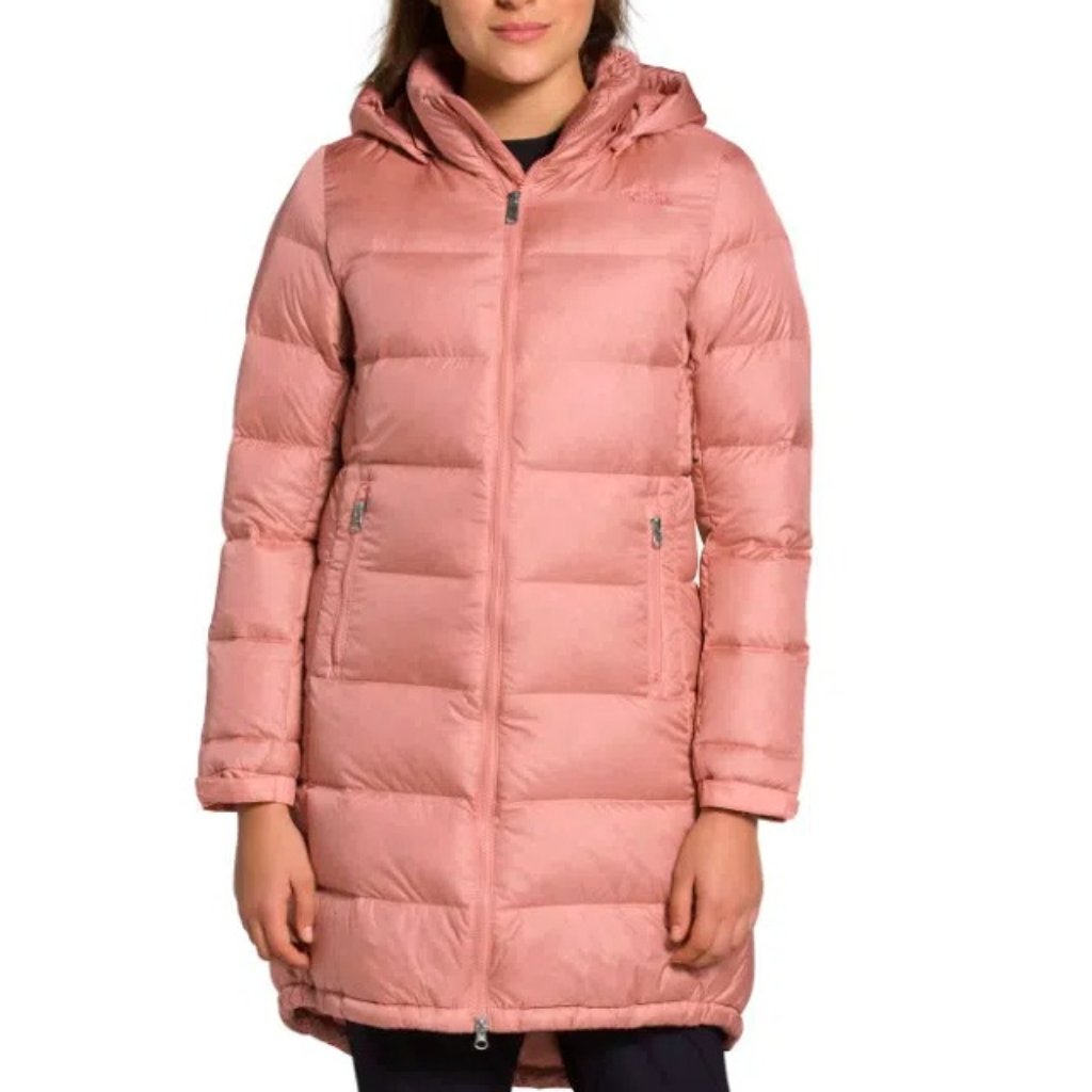 The North Face Metropolis Iii Womens Xs Pink Down Long Puffer Coat/Jacket $299
